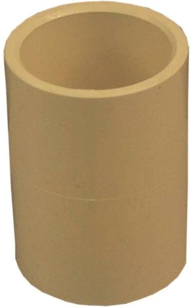 NIBCO T00030D Pipe Coupling, 1/2 in, CPVC, SCH 40 Schedule