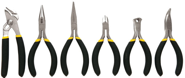 Plier Set 6pc Mini (3)4/(3)5in