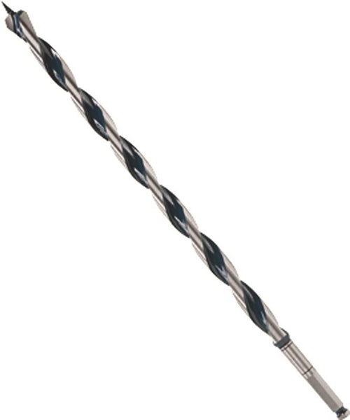 Bosch NKLT14 Auger Drill Bit, 7/8 in Dia, 17-1/2 in OAL, Open-Faced Flute, 7/16 in Dia Shank, Hex Shank