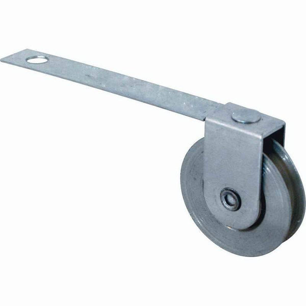 Prime-Line B 522 Center Grooved Roller Assembly, 1 in Dia Roller, 1/4 in W Roller, Steel Roller, Concave Roller, Steel
