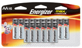 Battery Alkaline Max 16pack/aa