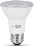 Feit Electric PAR2050/10KLED/3 LED Lamp, Flood/Spotlight, PAR20 Lamp, 50 W Equivalent, E26 Lamp Base, 3000 K Color Temp