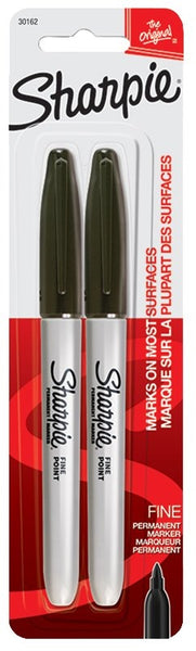 Sharpie 30162PP Permanent Marker, Fine Lead/Tip, Black Lead/Tip