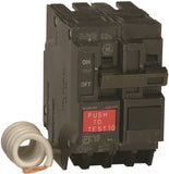 GE Industrial Solutions THQL2130GFTP Feeder Circuit Breaker, Thermal Magnetic, 30 A, 2 -Pole, 120/240 V
