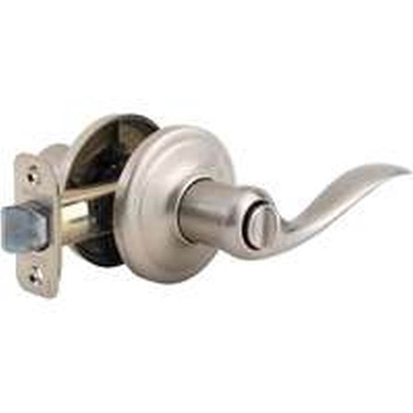 Kwikset Signature Series 730TNL15RCALRCS Privacy Lever, Satin Nickel