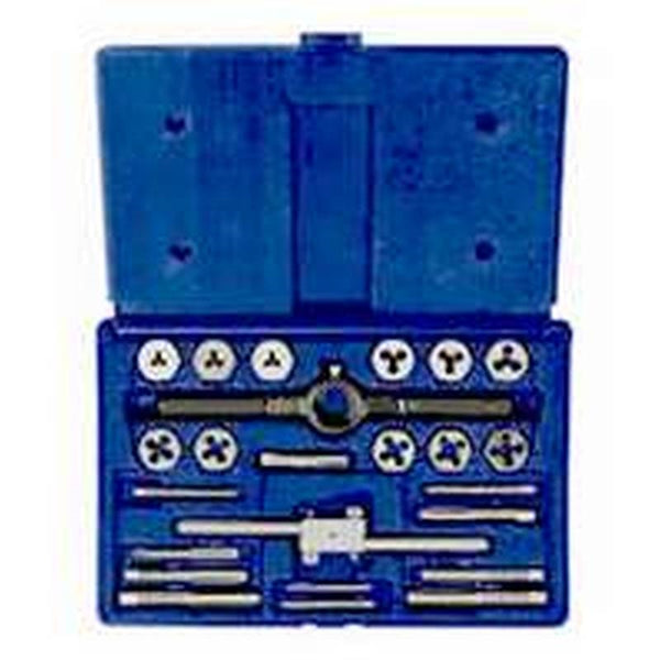 IRWIN POWER-GRIP 26313 Tap and Die Set, 24-Piece, HCS