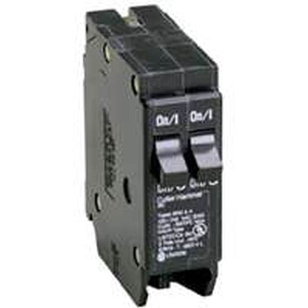 Cutler-Hammer BD2030 Circuit Breaker with Rejection Tab, Duplex, Type BD, 20/30 A, 1 -Pole, 120 V, Plug Mounting