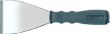 ALLWAY TOOLS FS3 Flat Blade Scraper, 3 in W Blade, Stiff Blade, Steel Blade, Nylon Handle, Soft-Grip Handle