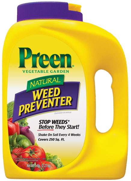 Preen 2464153 Vegetable Garden Weed Preventer, Granular, 5 lb