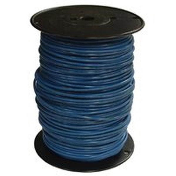 Southwire 10BLU-STRX500 Building Wire, 10 AWG Wire, 1 -Conductor, 500 ft L, Copper Conductor, Nylon Sheath