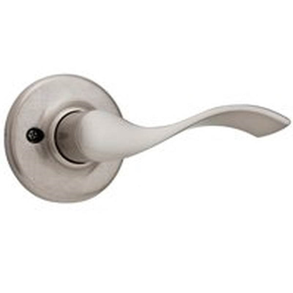 Kwikset 94880-496 Half Inactive/Dummy Lever, 4-7/32 in L Lever, Satin Nickel