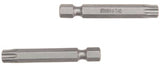 IRWIN 93318 Power Bit, T10 Drive, Torx Drive, 1/4 in Shank, Hex Shank, 1-15/16 in L, High-Grade S2 Tool Steel