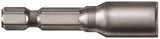 IRWIN 94252 Nutsetter, 3/8 in Drive, 6-Point Drive, 1-7/8 in L, 1/4 in L Shank, Hex Shank