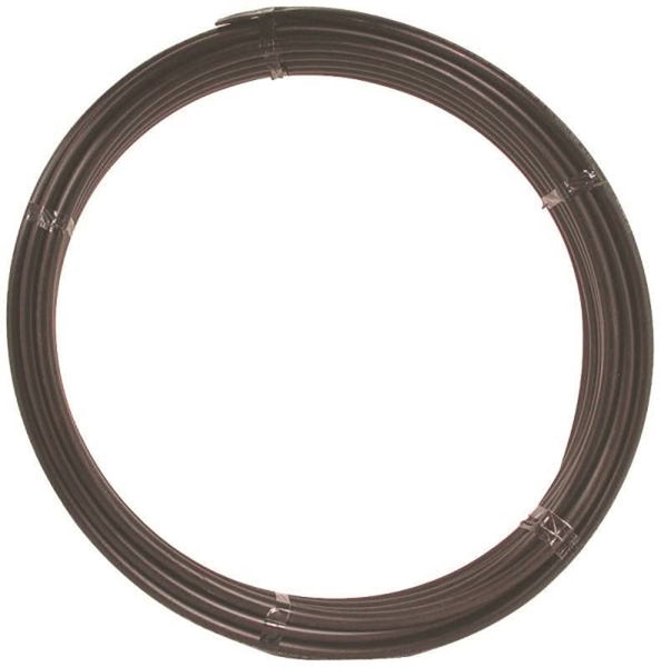 CRESLINE 18101 Pipe Tubing, 1/2 in, Plastic, Black, 100 ft L