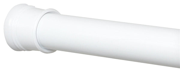 Zenna Home TwistTight Series 512W/502W Shower Stall Rod, 40 in L Adjustable, 1 in Dia Rod, Steel