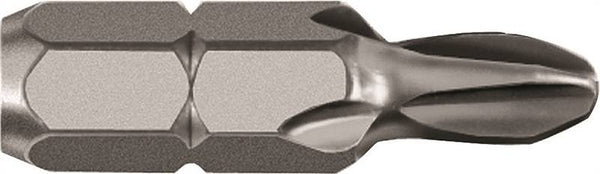 IRWIN 91841 Screwdriver Bit, #2 Drive, Phillips Drive, 1/4 in Shank, Hex Shank, 1 in L, Steel