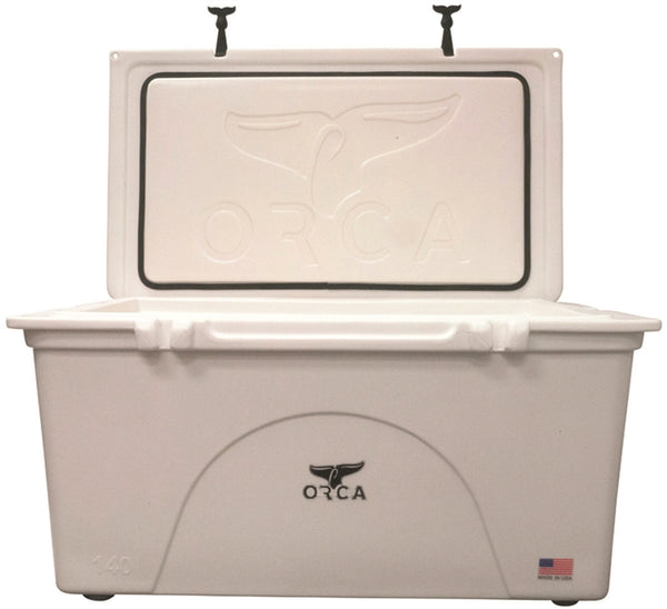 ORCA ORCW140 Cooler, 140 qt Cooler, White, Up to 10 days Ice Retention