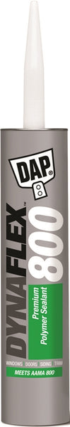 DAP 80800 Premium Polymer Sealant, Off-White, 1 day Curing, 20 to 120 deg F, 10.1 oz Cartridge