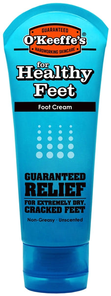 O'KEEFFE'S K0280001 Foot Cream, Paste, White, Mild Stearic Acid