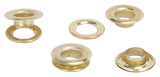 Vulcan JL-VT15989 Grommet, 25-Piece, Brass Grommet, Brass Grommet, Brass Grommet