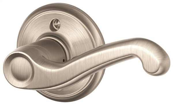 Schlage Flair Series F170VFLA619RH Dummy Lever, Zinc, Satin Nickel