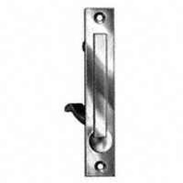 Schlage 230B3 Pocket Door Pull, 1-5/8 in W, 3-7/8 in H, Solid Brass, Brass