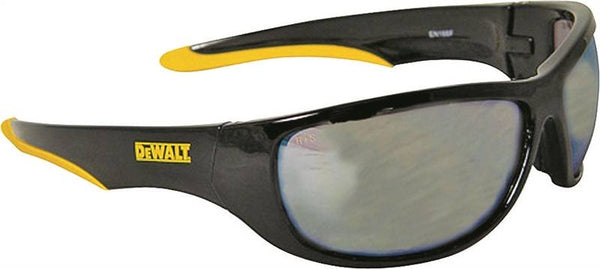 DeWALT DPG94-6C Safety Glasses, Anti-Fog Lens, Full Frame, Plastic Frame, Black Frame