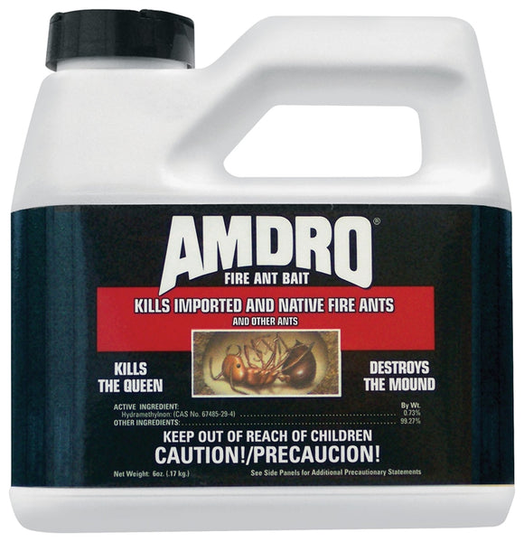 Amdro 100099058 Fire Ant Bait, Granular, 6 oz Bottle