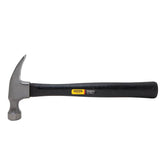 STANLEY 51-716 Nail Hammer, 16 oz Head, Rip Claw, Smooth Head, HCS Head, 12-3/4 in OAL