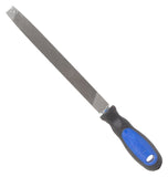 Vulcan JL-F011 File, Rectangular Profile, Mill Pattern, Single Cut Cut, 3/4 in W Blade, Cushion-Grip Handle