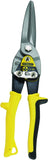 STANLEY FMHT73561/14-566 Aviation Snip, 13 in OAL, 3-9/5 in L Cut, Straight Cut, Alloy Steel Blade, Cushion-Grip Handle