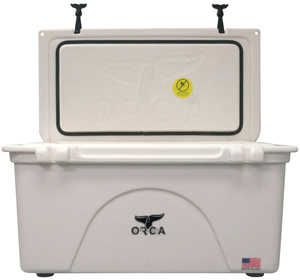 ORCA ORCW075 Cooler, 75 qt Cooler, White, Up to 10 days Ice Retention