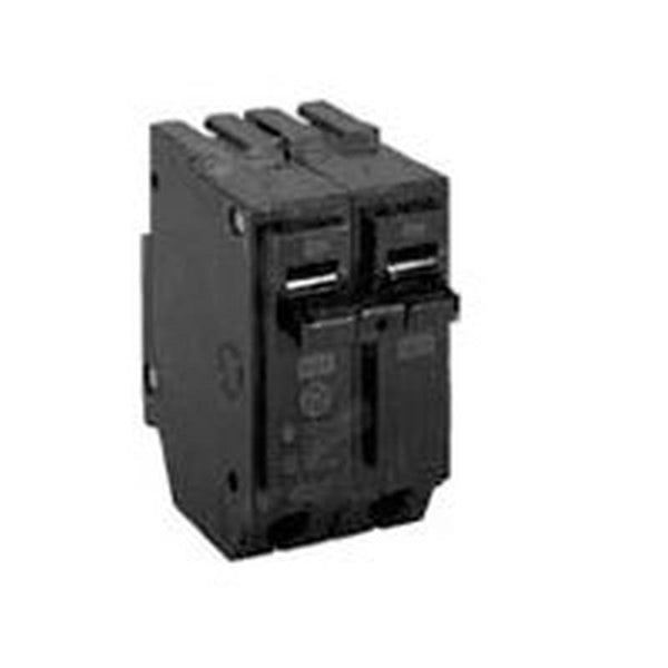 GE Industrial Solutions THQL2180 Feeder Circuit Breaker, Type THQL, 80 A, 2 -Pole, 120/240 V, Plug Mounting
