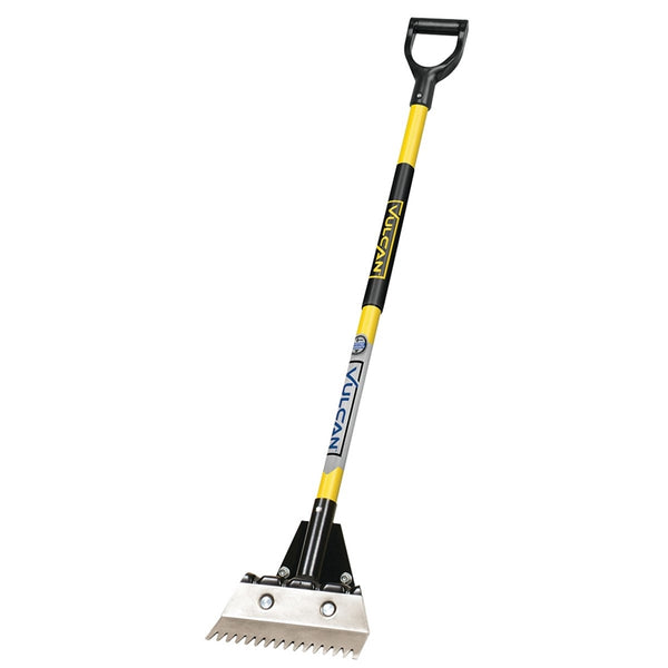 Vulcan 34557 Shingle Remover, D-Shaped Handle, Fiberglass Handle