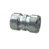 Halex 96361 Conduit Coupling, 1/2 in Compression, Steel