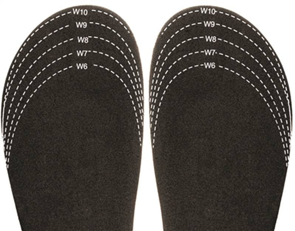 Sloggers Garden Outfitters Series 330BK Insole, 8, Black
