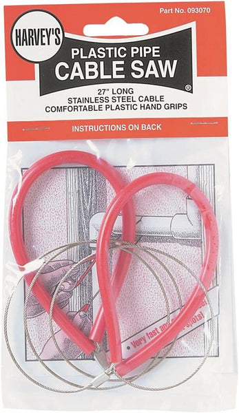 Harvey 093070 Cable Saw, Plastic Handle