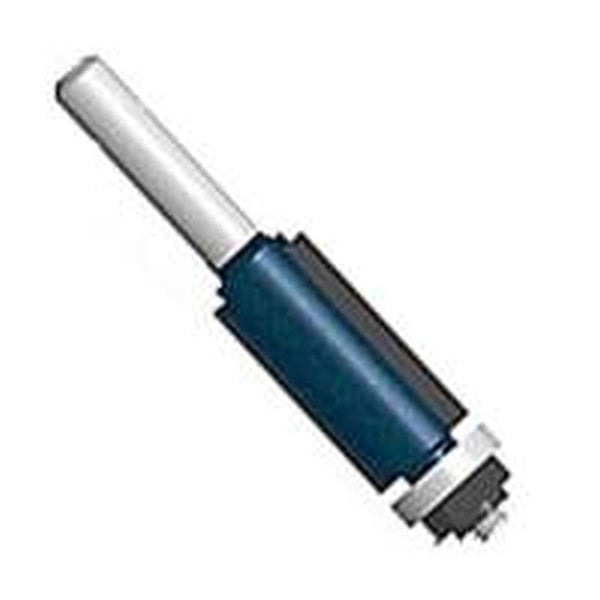 Bosch 85266MC Router Bit, 1/2 in Dia Cutter, 2-1/2 in OAL, 1/4 in Dia Shank, 2-Cutter, Steel