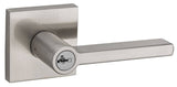 Kwikset 156HFL SQT-15 Entry Lever, Metal, Satin Nickel