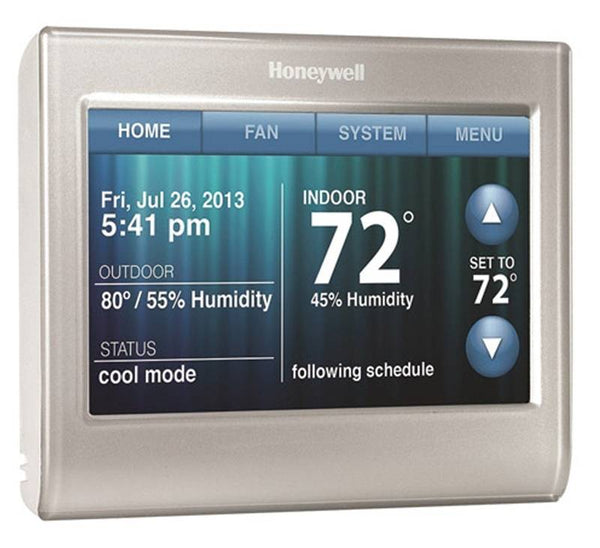 Honeywell RTH9585WF Programmable Thermostat, 24 V, Silver