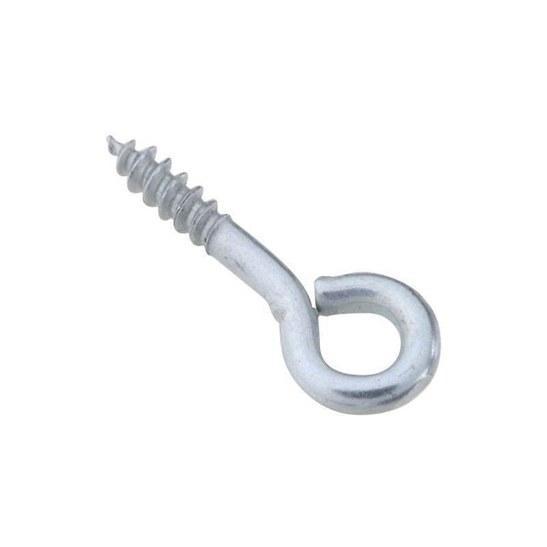 National Hardware V2010 Series V2010 118513 Screw Eye, #214, 0.08 in Dia Wire, 5/16 in L Thread, 13/16 in OAL, Steel