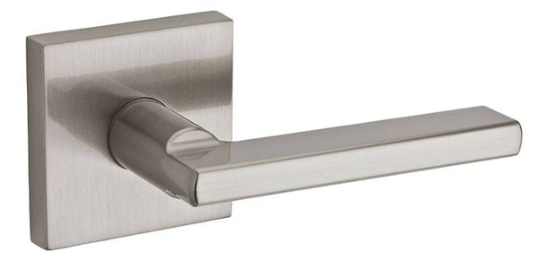 Kwikset Signature Series 154HFL SQT-15 Passage Closet Lever, 4-15/32 in L Lever, Satin Nickel