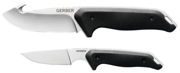GERBER 31-002218 Blade Knife Kit, 3.25, 3.63 in L Blade, 5Cr15MoV Stainless Steel Blade, Ergonomic Handle