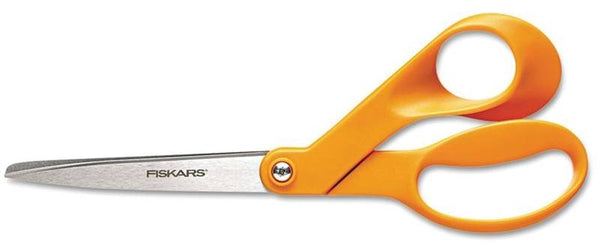 FISKARS 12-94518697WJ Scissor, Stainless Steel Blade, Ergonomic Handle, 8 in OAL