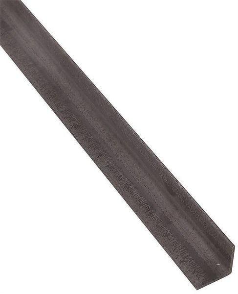 Stanley Hardware 4060BC Series N215-467 Solid Angle, 1-1/2 in L Leg, 48 in L, 1/8 in Thick, Steel, Mill