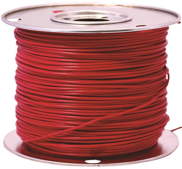 CCI 55669123 Primary Wire, 14 AWG Wire, 1-Conductor, 60 VDC, Copper Conductor, Red Sheath