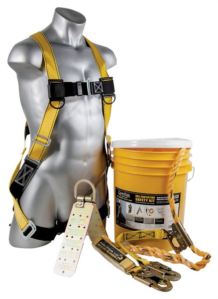 Qualcraft 00805 Bucket of Safe-Tie Kit, Polyester/Polypropylene