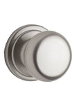 Kwikset 720H156ALBX Door Knob, Satin Nickel, 1-3/8 to 1-3/4 in Thick Door, 2-1/4 in Strike