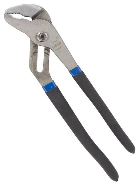 Vulcan PC980-05 Groove Joint Plier, 10 in OAL, 1-5/8 in Jaw, Black & Blue Handle, Non-Slip Handle, 1-5/8 in W Jaw
