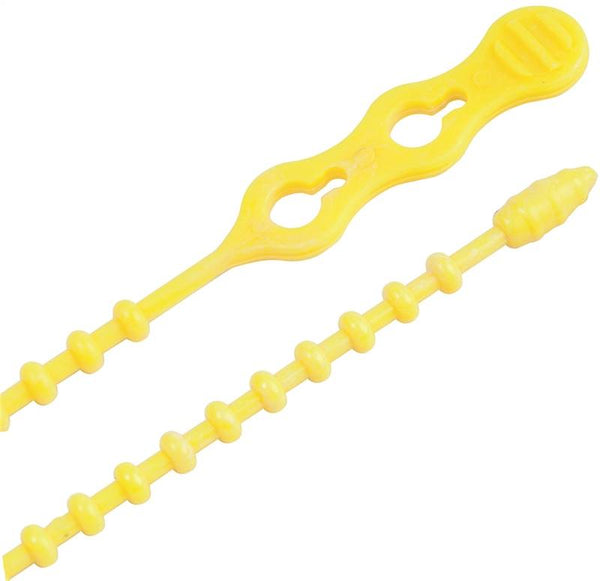 GB 45-12BEADYW Cable Tie, Resin, Safety Yellow